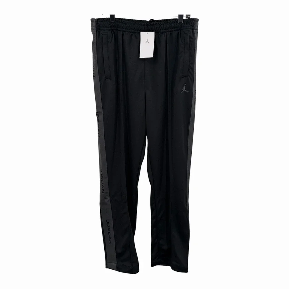 Air Jordan Essentials Tracksuit Pants Mens Size XL Black Grey HF9341-010 NWT‎